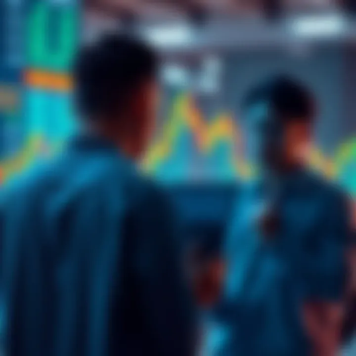 Market Trust in Support Level Investors monitoring the $90K support level on a trading graph during market fluctuations.