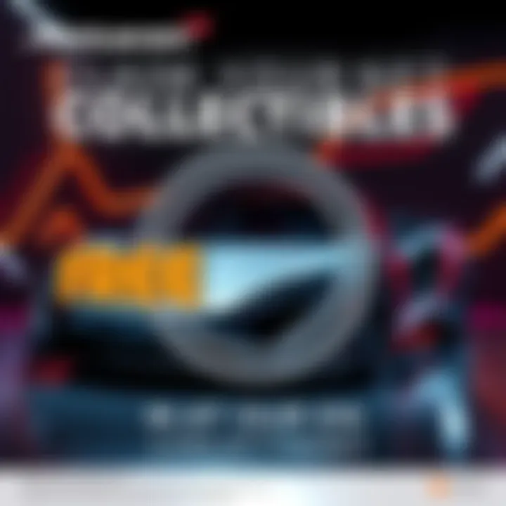 A digital representation of a McLaren car with a stylized NFT logo, encouraging fans to claim their free NFT.