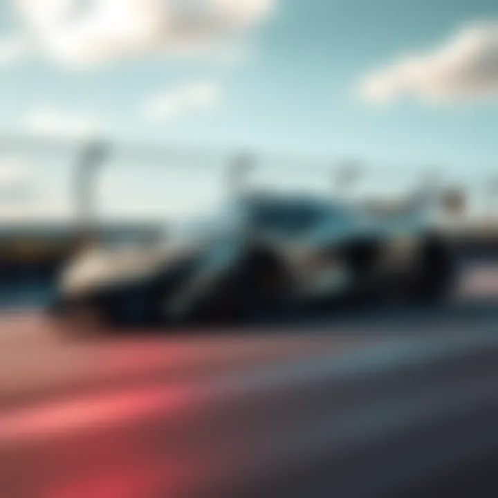 McLaren F1 GT Animation A dynamic scene showcasing the McLaren F1 GT in action with realistic tire interactions and animation effects.