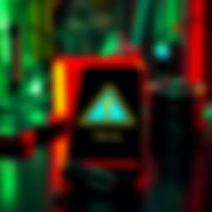 A graphic showing an Android phone with a warning sign, indicating a security flaw in MediaTek chipsets that risks crypto wallets