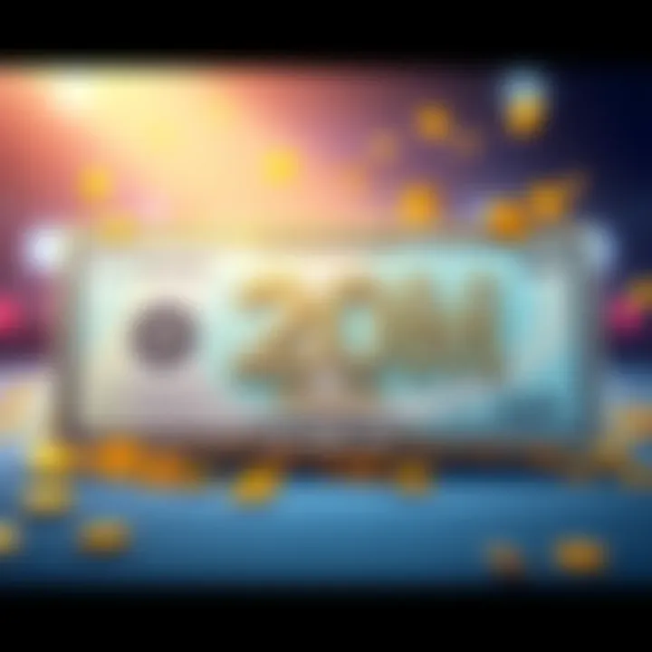 Graphic showing a U.S. Treasury check design representing Ansem's $20 million memecoin giveaway