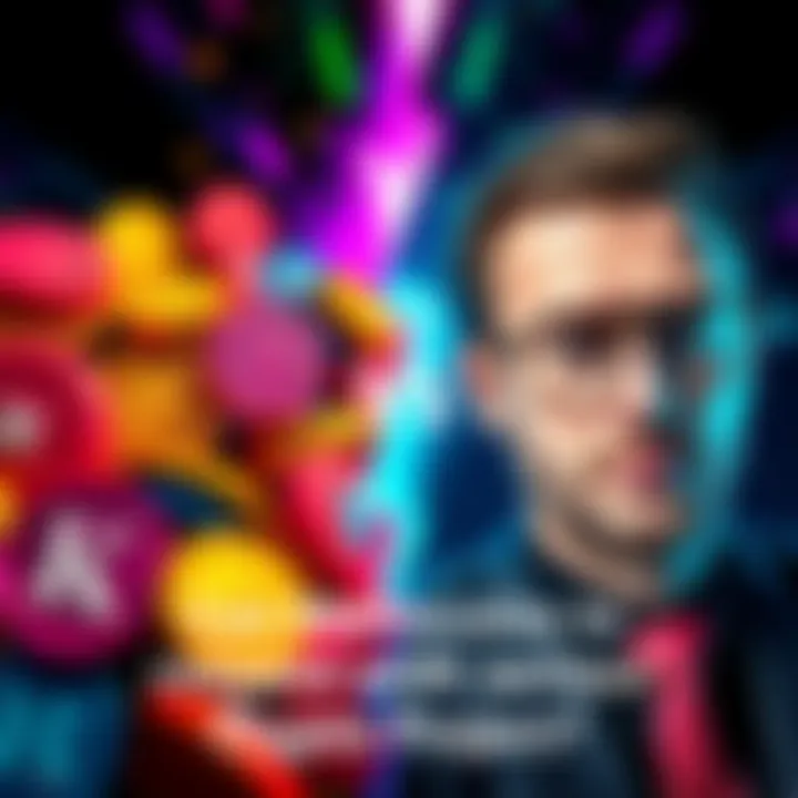 Memecoins vs Serious Crypto Projects A split image showing colorful memecoins on one side and a serious, professional representation of RYO Coin on the other side, highlighting the contrast between fun and serious in the crypto market.