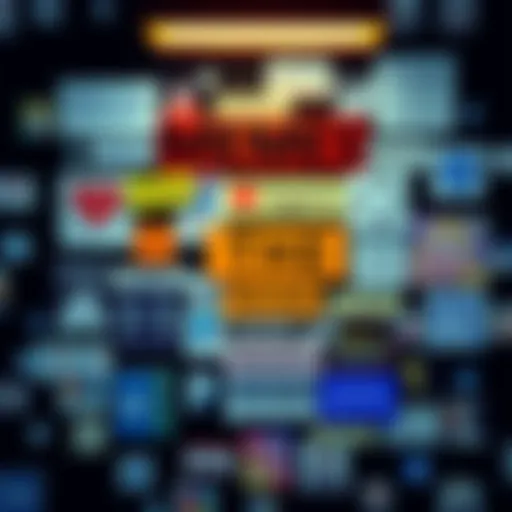 Memes Creating Online Connections A collage of popular memes and phrases that connect people on forums, showcasing humor and communication.