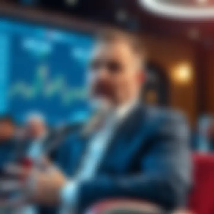 Michael Saylor speaking about the impact of 401k liquidations during a financial event