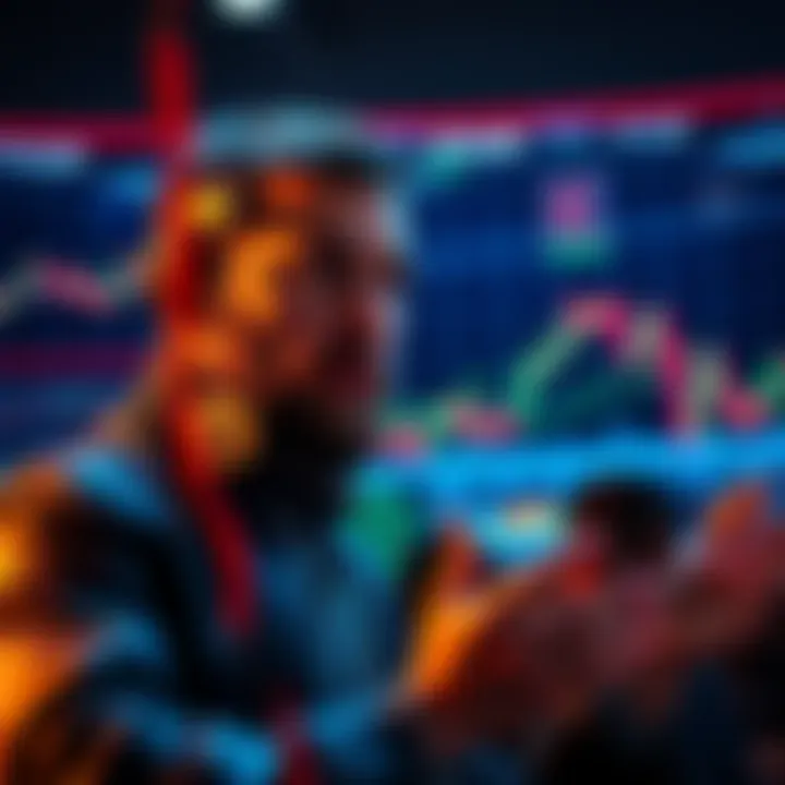Michael Saylor discussing his Bitcoin sale with charts in the background