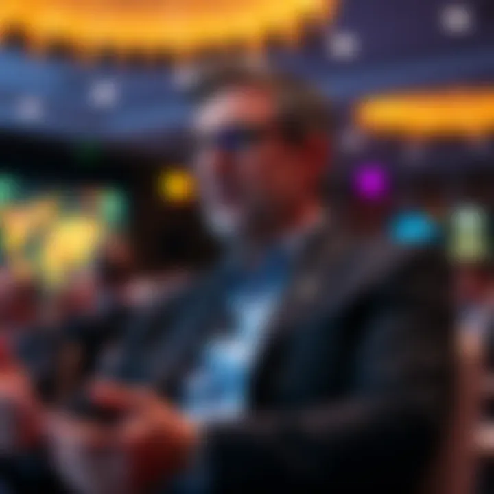 Michael Saylor speaking about risks of quantum computing to digital assets in a conference setting