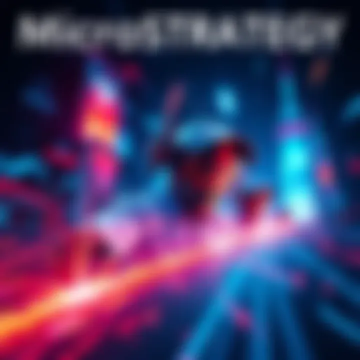 MicroSTRATEGY in Action A visual representation of MicroSTRATEGY's new initiatives impacting the tech market in 2026.