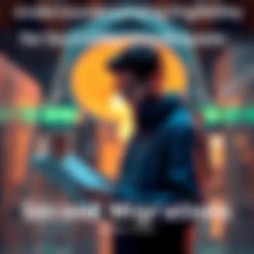 Individual looking at migration paperwork and checking eligibility status