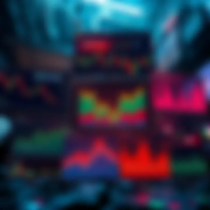 A visual representation of several charts and graphs showcasing data tracking for miners' reserves, highlighting different platforms and tools available post-delisting from TradingView.