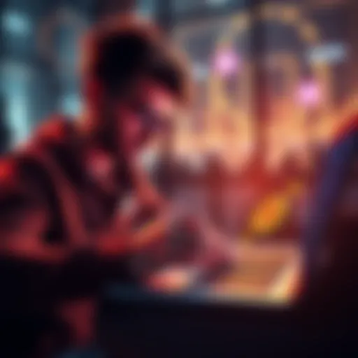 A person checking their cryptocurrency wallet on a laptop after a Bitcoin withdrawal, showing concern over misplaced funds.