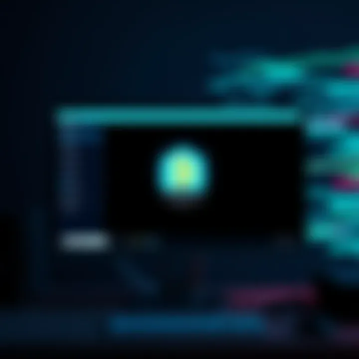 A computer screen showing an empty folder where the Bitcoin management app should be, indicating the app has disappeared.