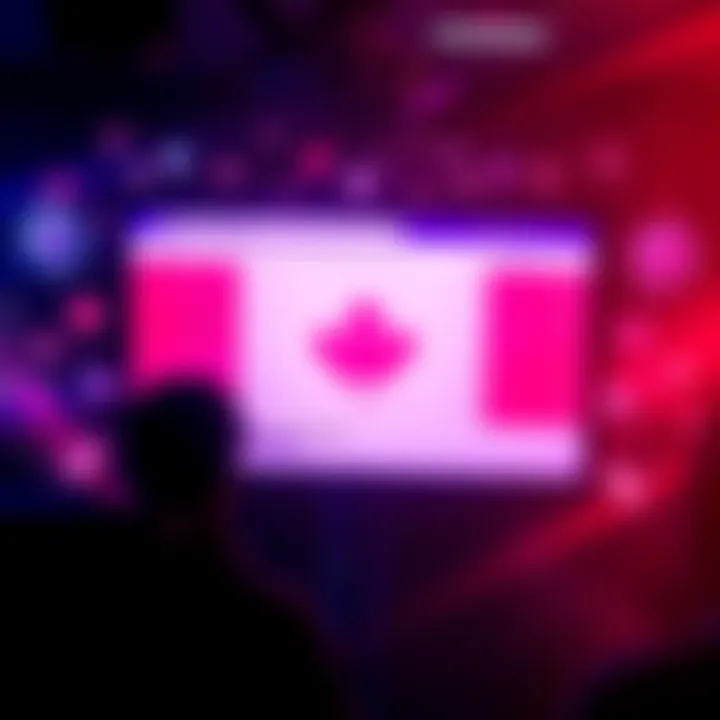 Screenshot of a blank Facebook group page where the CryptoCanada group used to be