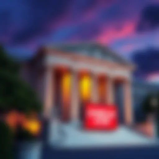Missouri lawsuit against CoinFlip A court building with a sign indicating a lawsuit filed by Missouri against CoinFlip over crypto ATMs