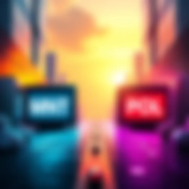 Visual representation of MNT's 100% ROI growth against POL's 42% decline, highlighting layer 2 market trends