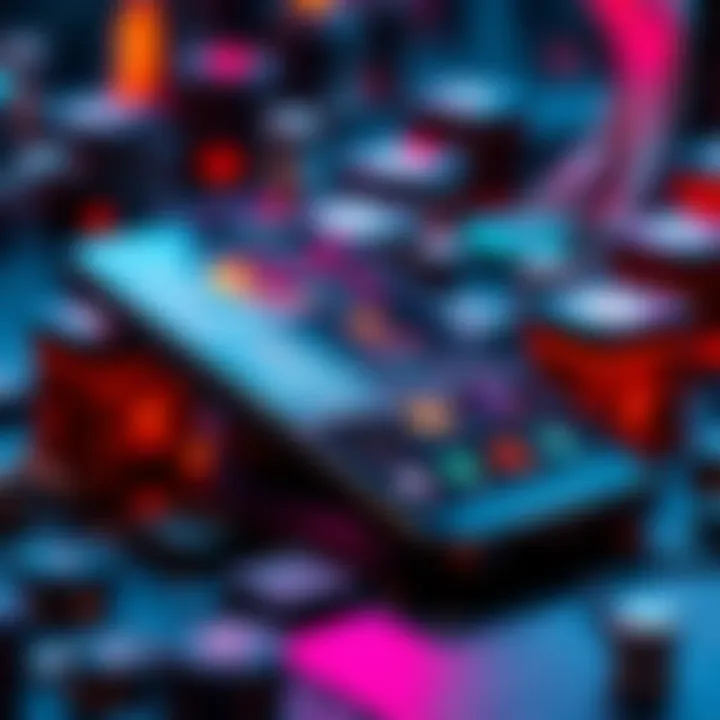 A smartphone displaying the Kaspa mining app interface, emphasizing accessibility and user-friendly design for cryptocurrency mining.