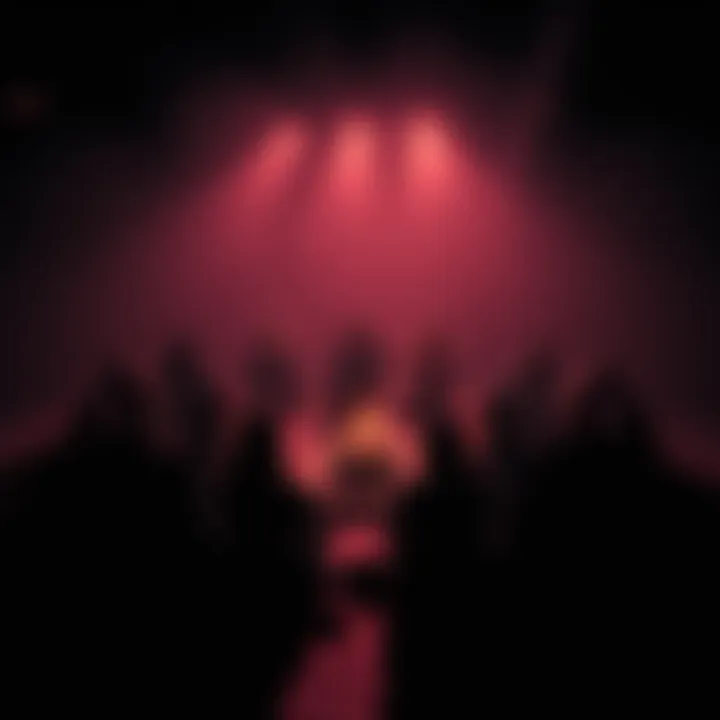 A group of people sitting in a circle in a dimly lit room, sharing thoughts and experiences, symbolizing the dynamics of modern day cults.