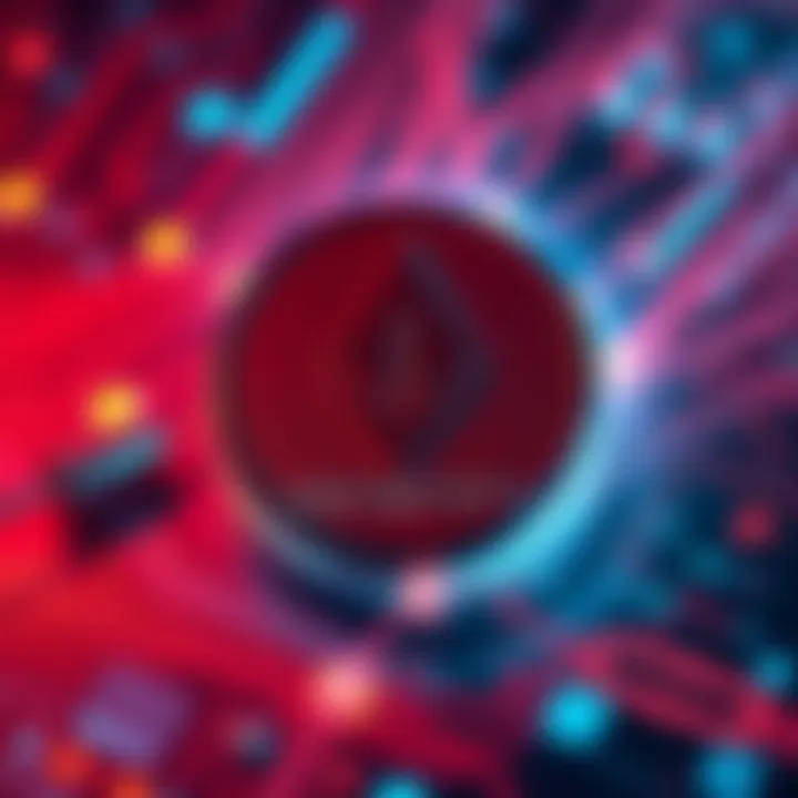 A visual representation of a faster Monero wallet, featuring tech elements and a focus on digital privacy.
