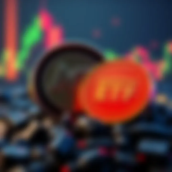 Mog Coin Symbol with ETF Concept A graphic showing the Mog Coin symbol alongside an ETF icon, representing the potential for Mog Coin to become a meme coin ETF.