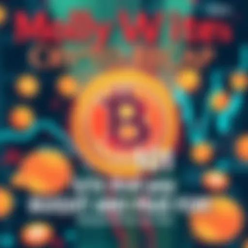 Cover illustration for Molly White's crypto recap showing digital currency symbols and a thought-provoking headline about crypto issues.