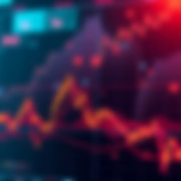A price chart illustrating Monero's dramatic price drop followed by a recovery, with visual indicators for trading volumes and market sentiment.