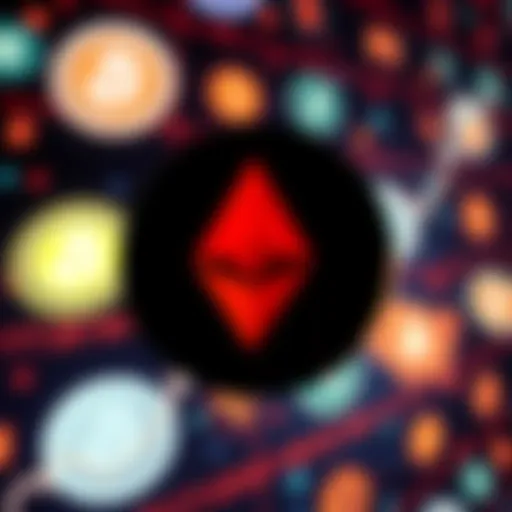 Monero logo displayed with a background of digital currency symbols, representing purchasing options in the U.S.
