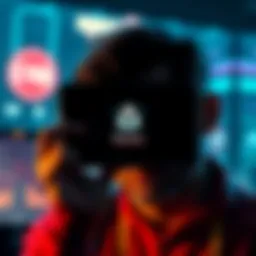 Monero Funds Disappearance A worried person looking at their Atomic Wallet with a zero balance on the screen, symbolizing lost Monero funds.