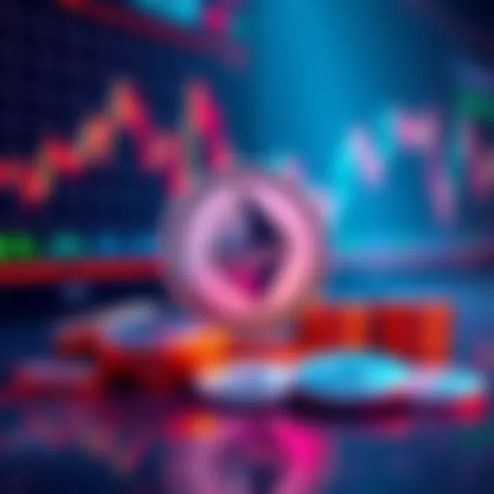 A visual representation of smart strategies for buying, mining, or holding Monero cryptocurrency, featuring charts and coins.