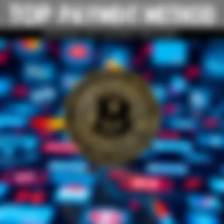 Monero coin displayed prominently with a background showing digital payment icons, symbolizing its leading role in transactions on NanoGPT.