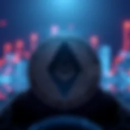 Monero Logo with Bitcoin Symbol Monero logo overshadowing a Bitcoin symbol, representing Monero's rise in dark web transactions