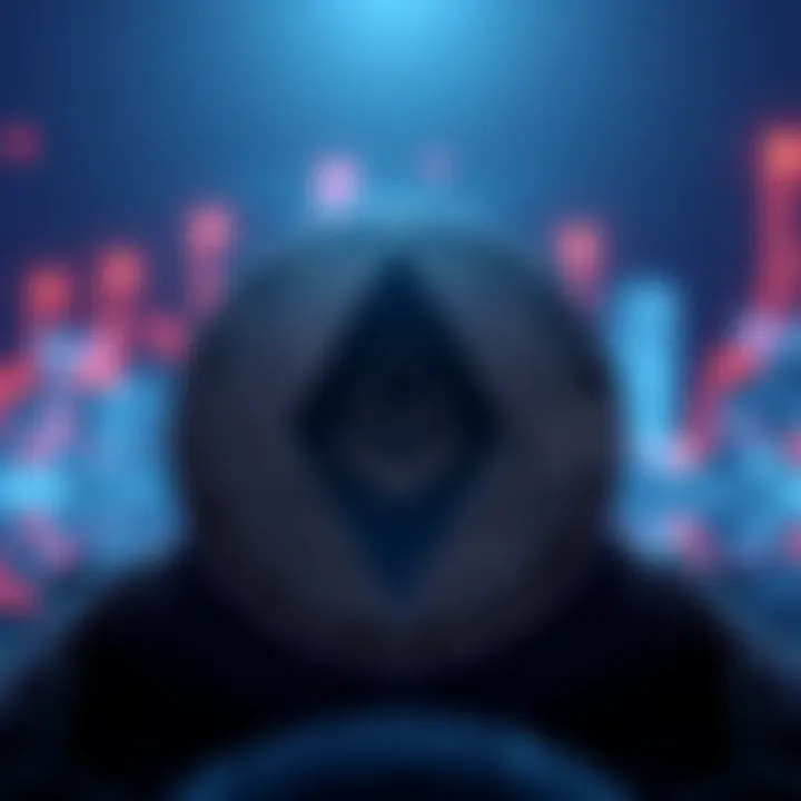 Monero Logo with Bitcoin Symbol Monero logo overshadowing a Bitcoin symbol, representing Monero's rise in dark web transactions