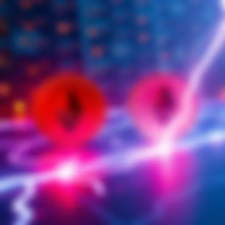 A visual comparison of Monero and Lightning Network payment speeds with icons representing each system