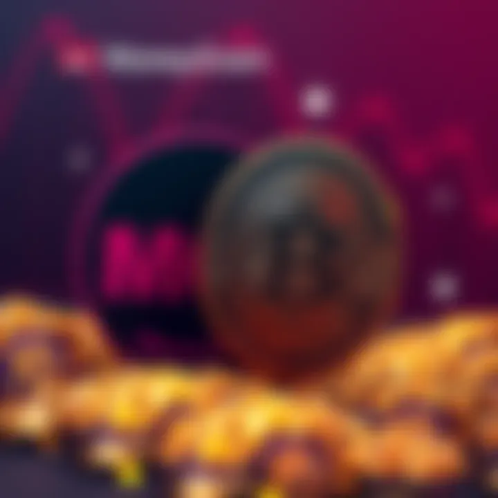 A digital representation of the MGUSD stablecoin alongside the MoneyGram logo, symbolizing new global payment solutions.