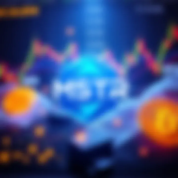 MSTR logo with Bitcoin symbols and charts in the background, indicating the launch of a new token amid Bitcoin market changes