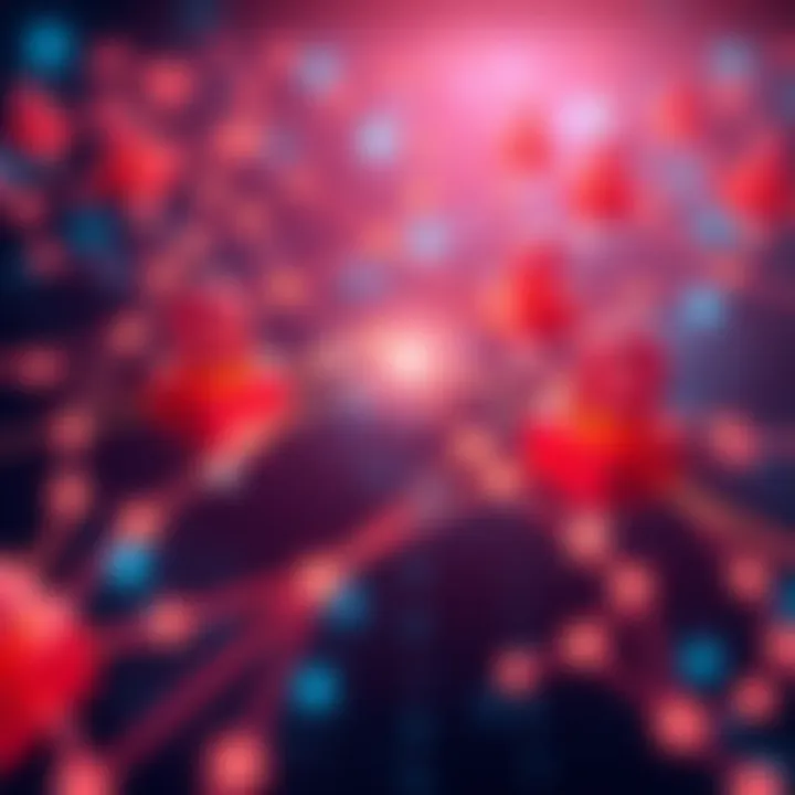 Graphic showing multiple compounding validators connected by lines, representing a network of withdrawal addresses and diverse management options.