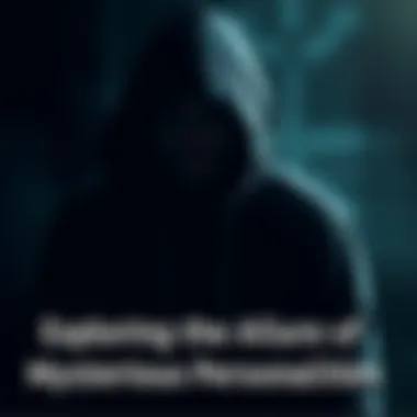 A person with a hood partially obscuring their face, standing in a dimly lit environment, exuding an air of intrigue and charisma.