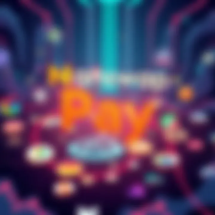 Nanswap Pay Launch A digital representation of Nanswap Pay enabling payments in various cryptocurrencies with zero fees, showcasing logos of Nano, NanUSD, and USDT