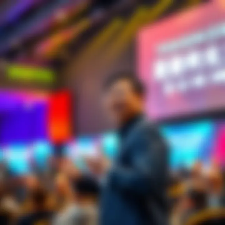 Nenter Chow, CEO of BitMart, speaking on stage at the Tokenized Capital Summit, engaging with industry leaders about sustainable growth in crypto.