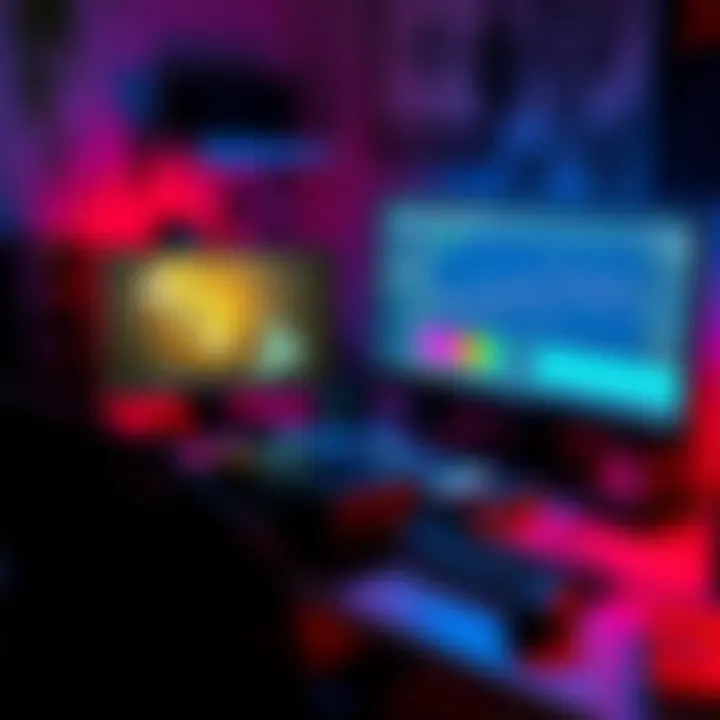 A solo miner's workspace showing a computer setup with a NerdQaxe++ device, mining software on screen, and mining equipment on the desk.