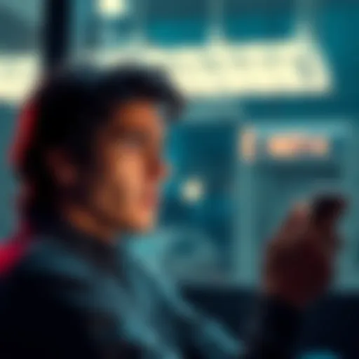 A person looks anxious while checking a package tracking app, anticipating the arrival of a Ledger Signer device.