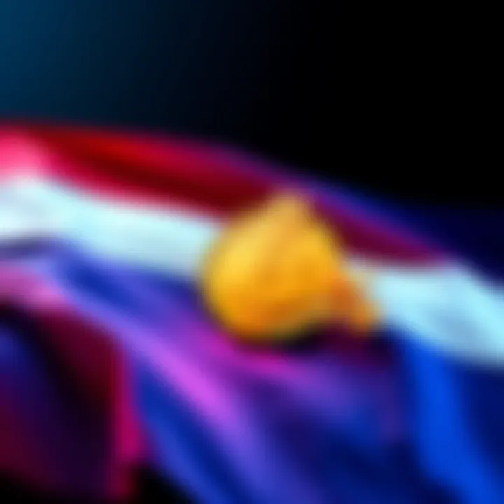 Netherlands Tax on Crypto Gains A graphic showing the Netherlands flag alongside a cryptocurrency symbol with a tax percentage sign indicated.