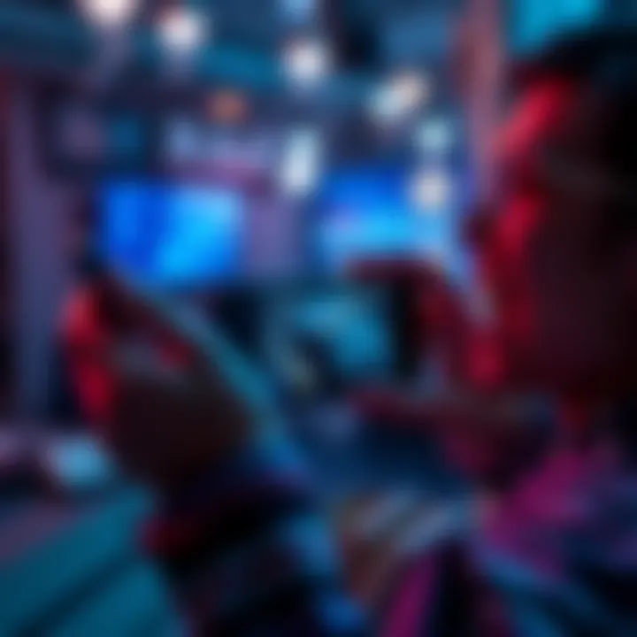 A person excitedly shows their newly created crypto wallet on a smartphone, seeking advice and support from the community.