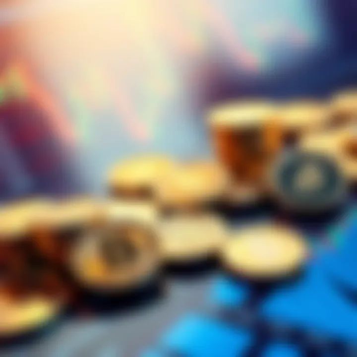 A collection of new cryptocurrency tokens displayed on a digital exchange interface, symbolizing trust and innovation in the market.