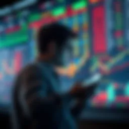 A new investor looking at stock charts and reflecting on aggressive investments after six months.