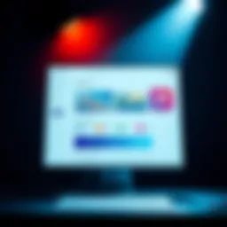 New Start Up Page Features Screenshot showing the new start up page layout with user-friendly icons and navigation tools