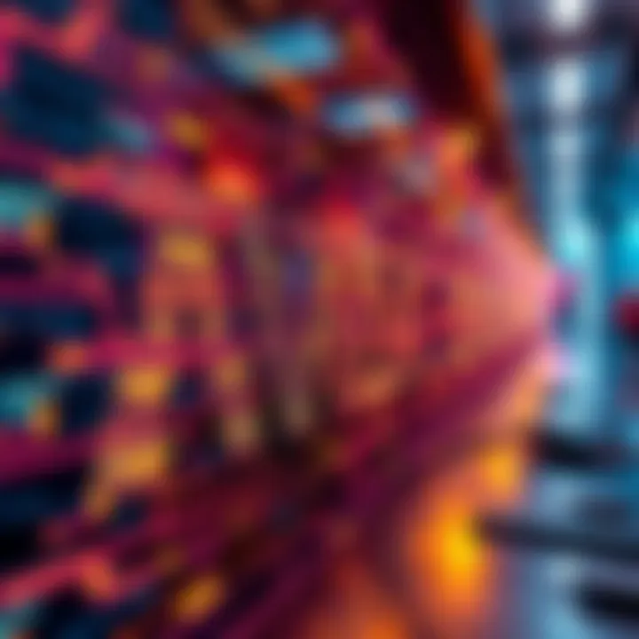 A visual representation of multiple unique digital addresses for transactions, symbolizing privacy in blockchain.