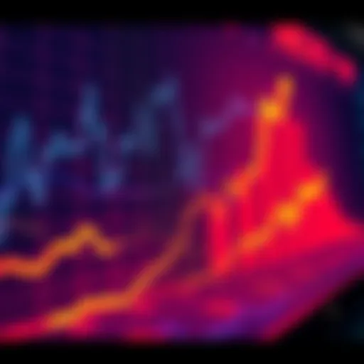 A chart showing an upward trend in cryptocurrency values, symbolizing growth and potential for Nexo tokens.