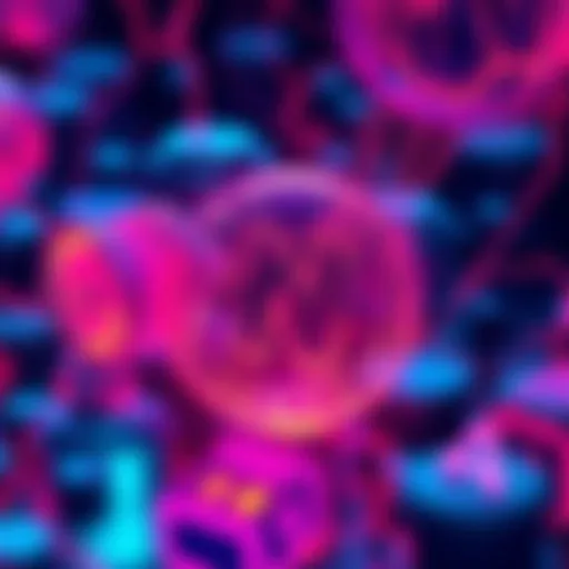 Illustration showing a digital representation of assets possibly being reused or lent out, symbolizing rehypothecation practices by Nexo.