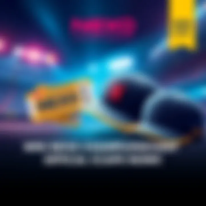 A vibrant graphic featuring Nexo Championship tickets and official caps with a call to enter the giveaway