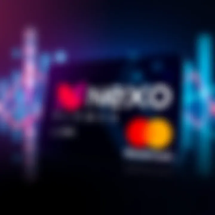 Nexo and Mastercard logos together symbolizing their partnership for crypto payments integration