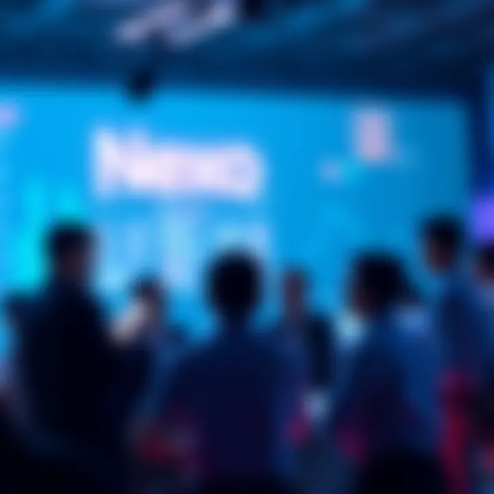 Nexo users discussing portfolio management app feature A group of Nexo users talking about a new feature to help manage their investment portfolios easily